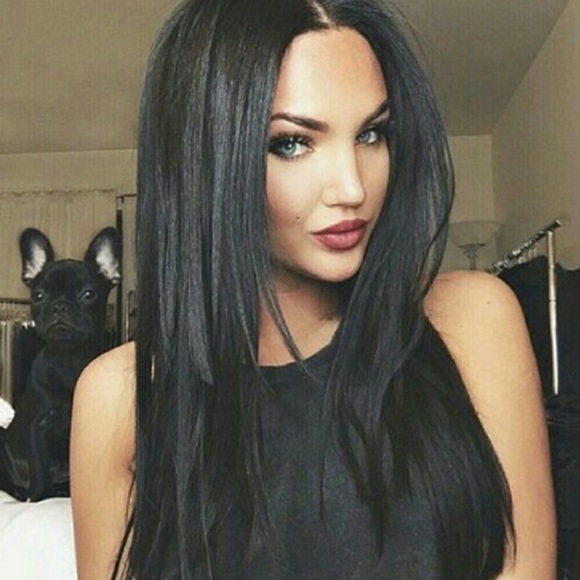 ✨ 24” STRAIGHT NATURAL BLACK 280G 4 PEICE CLIP INS